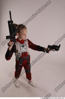 DENISA WITH TWO GUNS